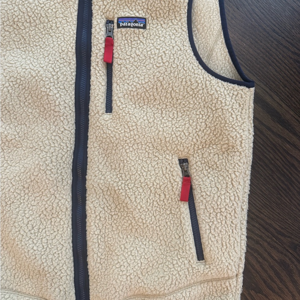 Patagonia mens retro pile vest Sherpa medium - Picture 3 of 8
